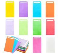 100 sobres de dinero, sobres de semillas de colores autoadhesivos, mini sobres de monedas para salarios, semillas, monedas, cuentas o sellos (10 x 6 cm)