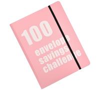 100 sobres Desafío de ahorro de dinero, Libro de desafíos de ahorro: archivador de 100 sobres para parejas que ahorran dinero | Transforma tus finanzas Divertido juego de ahorro familiar para estudiar