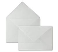 100 sobres DIN C5-162 x 229 mm - blanco transparente - cola húmeda - 92 g/m² - 16,2 x 22,9 cm - sobres transparentes de GUSTAV NEUSER