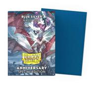 100 Sobres Manga Dragón Shiel Mate - Azul / Plata Aniversario Mtg Magic