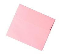 100 sobres Plan cuadrado flexible Cierre de sellado de identidad para diseños de saludo Solicitudes de donaciones Sobres coloridos para tarjetas de felicitación a granel