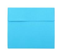 100 sobres Plan cuadrado flexible Cierre de sellado de identidad para diseños de saludo Solicitudes de donaciones Sobres coloridos para tarjetas de felicitación a granel