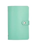 100 sobres que ahorran reutilizables desafío pareja cuaderno carpeta de ahorros libro de desafíos de presupuesto(Light blue)