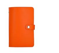 100 sobres que ahorran reutilizables desafío pareja cuaderno carpeta de ahorros libro de desafíos de presupuesto(Orange)