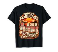 100% Solitaire Card Game Funny Card Playing Camiseta