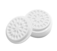 100 soportes para pestañas, cantidad abundante, ligeros, patrón de palé, PVC, suministros de extensión de pestañas, regalo para mujer, color blanco