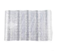 100 soportes redondos de plástico transparente para monedas de 32 mm, insignias, estilo cápsula, apilables, ligeros para oficina o uso doméstico
