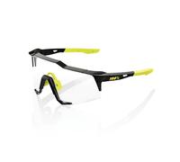 100% Speedcraft Glasses - Gloss Black / Photochromic Lens
