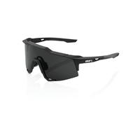 100% Speedcraft Glasses - Soft Tact Black / Smoke Lens