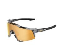100% SPEEDCRAFT MLB Auténtico gris translúcido pulido - Lente de espejo HiPER oro de 24 quilates