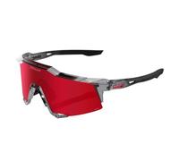 100% SPEEDCRAFT MLB - Lente de espejo HiPER color rojo translúcido pulido auténtico