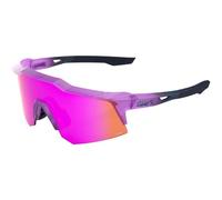 100% SPEEDCRAFT XS Toyoko - Lente de espejo rosa HiPER Vital