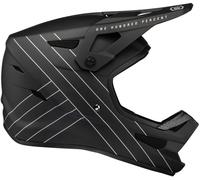 100% Status Casco de descenso negro, negro, tamaño 2XL para Hombres