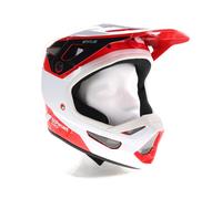 100% Status Niños Casco de cara completa M Rojo