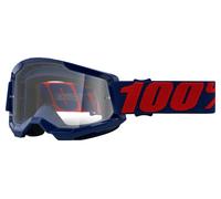 100% Strata 2 Masego Gafas de motocross negras unisex