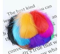 100 stuks/partij gekleurde ganzenveren 5-8 cm 8-12 cm natuurlijke veren knutselen voor bruiloften DIY handgemaakte dromenvanger decoratieve pluimen-mix kleur 1-100 stuks 8-12 cm