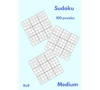 100 Sudoku Puzzles - 9x9 - Medium (Sudoku Puzzle Books)