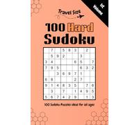 100 Sudoku Puzzles Travel Size, Hard Difficulty, Volume 1: 100 Sudoku Puzzles Travel Size, Hard Difficulty, Volume 1 | 5” x 8”, 108 Pages | 100 Hard Puzzles | All ages | Portable Everywhere