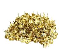 100 tachuelas decorativas antiguas con patrón de crisantemo para muebles, tapicería, decoración del hogar, cabezales de uñas para muebles, cabeza redonda decorativa