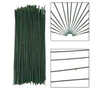 100 tallos de flores artificiales, varillas florales de plástico flexible para proyectos de bricolaje, adecuadas para manualidades y decoración (A)