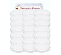 100 Tapa de repuesto tapa para tarros to 82 blanco apto para 230/350/435 ml