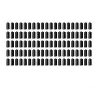 100 tapas retráctiles cálidas, solución impermeable eficaz para protección de extremo de cable (20 x 45 mm)