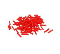 100 Tapones de Goma de 1,5-11 mm de diámetro Interior for Cables de plástico, Tapas aislantes for roscas de Tornillos, Protectores de Tubos y tuberías.(1.5x3x17mm IDxDxL)