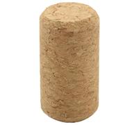 100 tapones de madera rectos para botellas de vino, tipo cono, para cerveza