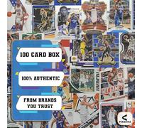 100 tarjetas coleccionables de baloncesto surtidas, nuevas condiciones, perfectas para niños y adultos