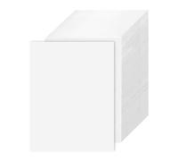 100 tarjetas postales blancas de 14,8 x 10,5 cm, A6, papel de estraza en blanco, 350 g/m², DIN A6, tarjetas de papel de estraza para personalizar el día de San Valentín