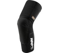 100% Teratec Plus Protectores de rodilla para bicicletas, negro, tamaño M para Hombres