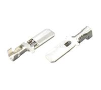 100 terminales de cableado automático, contactos de crimpado, terminales Sueltos estañados DJ6118-6.3A