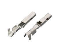 100 terminales de Conector de la Serie 1.5 DJ621-F1.5x0.6A, Conector Hembra Chapado en Cobre, 7116-1300