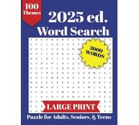 100 Themed Word Search for Adults: 3000 Word Searches with Easy to Read Print | 8.5 x11 inches, 127 pages| Gift for Vacations, Holidays, and Free Times