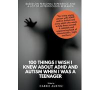 100 Things I wish I knew about ADHD and Autism when I was a teenager