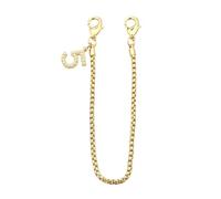 100 tipos de pulseras for teléfonos móviles con cadenas metálicas anticaídas y correas antirrobo extraíbles.(Style E Silver (GOOD LUCK))