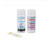 100 tiras 7 en 1 para piscinas y spas, para medir el pH del agua de la piscina, bromo, dureza y cloro. nuevo