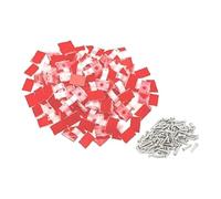 100 tiras de LED soportes de montaje de luz, clip de fijación, paquete de cables autoadhesivos, clip de montaje para soporte LED interior, soportes de montaje autoadhesivos