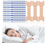 100 Tiras Nasales Extra Fuertes, Nasal Strips Antironquidos Tiras nasales antirronquidos para Dormir, Facilitan la Respiración y el Descanso, Tiritas Nasales para Dormir (66 * 19mm)