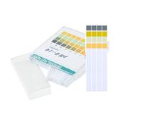 100 Tiras reactivas de pH Papel de Prueba de tornasol Rango de medición 0-14 Papel indicador Universal Prueba de ácido para acuarios verifique su Equilibrio ácido-Base a través de la Saliva