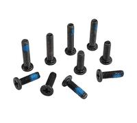 100 tornillos de cabeza plana pequeños M2*3/4/5/6/8/10 mm for portátiles, tornillos con ranura cruciforme y ranura en cruz.(6mm)