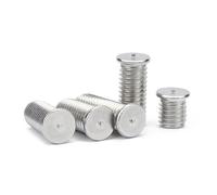 100 tornillos de soldadura por puntos M3 M4 M5 M6 M8 M10 de aluminio, cobre y acero inoxidable, perno de soldadura for descarga de condensadores.(Stainless Steel,8MM_M5 (50 PIECES))