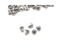 100 tornillos M3 M3X5 de 5 mm for carcasa de PC, disco duro, fuente de alimentación de precisión, tornillos hexagonales de 6/32", compatibles con ordenador, disquete, DVD, ROM, placa base de 7 mm.