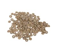 100 tornillos plegables, tapas plegables, cubiertas a presión, muebles, vallas, tapones de agujeros, plástico, decorativos, de plástico, engrosados, decorativos,