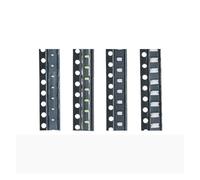 100 Uds 0402 0603 0805 1206 smd led rojo amarillo verde blanco azul naranja diodo emisor de luz agua claro conjunto diodos LED(0603 Yellow)