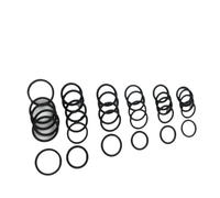 100 Uds 2,4mm de espesor NBR juntas tóricas 47/48/50/52/54/55/58/60/62/65mm OD junta tórica de goma negra juntas de sellado de agujeros arandelas(62x57.2x2.4mm)