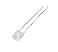 100 Uds 2x3x4 diodo LED Ultra brillante transparente Kit de diodos emisores de luz blanco verde rojo amarillo azul LED 2 * 3 * 4mm lámpara de iluminación(100pcs yellow)