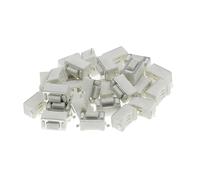 100 Uds 3 * 6 * 4,3mm 2pin SMD DC12V 50mA interruptor táctil botón táctil Micro interruptor 3x6x4,3mm botón blanco