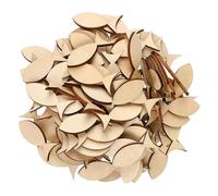 100 uds. adornos madera forma , animales océano sin acabar