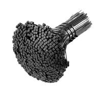 100 Uds ancho 10mm L400-1200mm Blanco/negro autoblocante Nylon brida for cables Industrial sujetar organizador alambre ZipTie(Black,10x650-100pcs)